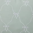 thumbnail image 5 of Home Decor Collection 14" x 20" Green Bow Embroidered Decorative Pillow, 5 of 5