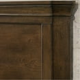 thumbnail image 5 of Bedroom Collection: Queen Panel Bed & 2 Nightstands In Antique Shade 3 : Classic Walnut Finish, 5 of 5