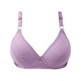 thumbnail image 2 of CHUANK Women Super Push Up Bra Lace Underwire Soft Padding Lift Up Bra Pink 44, 2 of 3