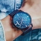 thumbnail image 3 of Relojes De Cuarzo Con Correa De Cuero De Alta Calidad Para Hombres , Estilo Simple De Moda Ultrafina/Reloj De Acero Inoxidable De Oro Negro/Pulsera De Negocios De Esfera De Vidrio Minimalista, 3 of 4