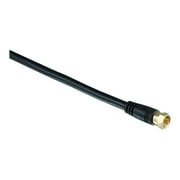 RCA VH606R 6' RG6 Black Coax Cable