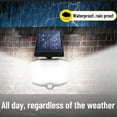 thumbnail image 4 of Outdoor Lights, Motion Sensor Powered Lights IP65,3 Modes,with Remote Control,Wall Security Lights For Fence Yard Garden Patio Front Door, 4 of 8