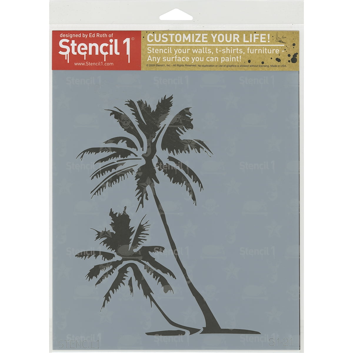 Stencil1 8.5" x 11" Stencil