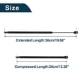 thumbnail image 6 of Unique Bargains Lift Supports Struts for Jeep Wrangler 2011-2017 No.68068261AA Rear Window Glass Gas Spring Black 2PCS, 6 of 7