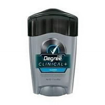 Degree Men Clean Clinical Antiperspirant Deodorant 1.7 Oz (Pack Of 2) Packaging May Vary