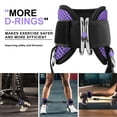thumbnail image 2 of Ankle Resistance Bands with Cuffs,Butt Glutes Workout Equipment,Adjustable Comfort fit Neoprene,Leg Resistance Bands for Women & Men Fitness Equipment Purple, 2 of 5