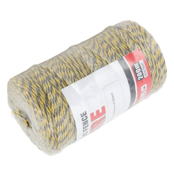 Cerca Eléctrica Polywire, Cercas Poly Wire Alta Conductividad Eléctrica Fácil Corte 6 Hilos Bajo Consumo De Energía Para Protección