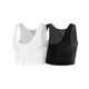 thumbnail image 1 of Men Compression Corset Body Shaper Tank Tops Vest Three-breasted Slimming Shapewear Undershirt, 1 of 4