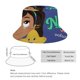 thumbnail image 2 of El Mundo de Nina Sombrero bucket para adultos, gorra de protección solar, sombrero de pescador plegable para viajes al aire libre, pesca y actividades de verano, 2 of 6