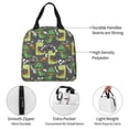 thumbnail image 4 of Picia Cartoon Dinosaurs (2) Printed Lunch box Lunch bag for Men Women Large Capacity Lunchbox Reusable Lunch Bags Insulated Lunch Bag Lunch Box Cooler, 4 of 6