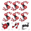 thumbnail image 1 of EIMELI 6Set Hair Barrette Clips Rhinestone Hairpin Alloy Clamp  Women Special Occasions, 1 of 5