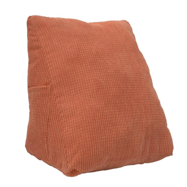 Confort Extra Tumbona Sofá Sil Almohada De Lectura Cabecero Cojín Del Respaldo Cojín Relleno naranja Baoblaze Almohada de lectura