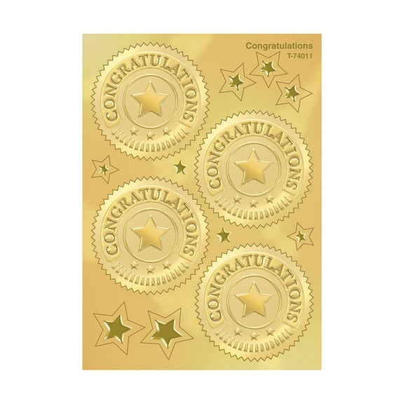 TREND Congratulations Award Seals