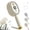 white, variant on Electric Spray & Massage Hair Brush, Red Light & Nano Mist, Detangling & Anti-Frizz, for Daily Hair Care