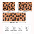thumbnail image 4 of Cool Black Cat Pattern Pillowcase Standard Size 20''x26'' Satin Double-Sided Print Soft Wrinkle Resistant, 4 of 9