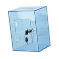 thumbnail image 5 of WeiLaiKeQi Acrylic Money Saving Box Lockable Removable Piggy Bank for Teens Kids Office blue, 5 of 9