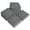 Gray, variant on 12"x12" Interlocking Deck Tiles, 27Pcs Square Plastic Outdoor Flooring for Backyard Garden Deck Poolside, All-Weather & Waterproof Patio Flooring, Checker-Dark Brown