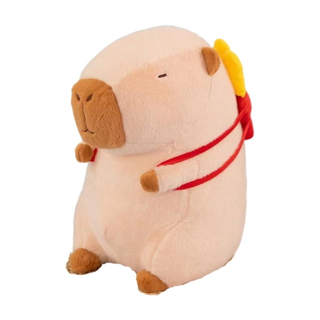 Muñeco de peluche de carpincho, novedoso animal de peluche de carpincho para niños, niñas, familias y adultos. Papas fritas y L
