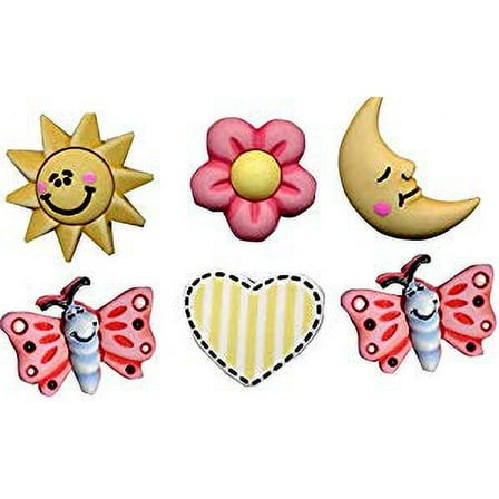 BaZooples Buttons-Sunny Day