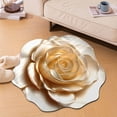 thumbnail image 4 of PEONAVET Bedroom Rug 40x40cm Shaped Flower Diatom Pulp Carpet with QuickDrying and AntiSlip Features, 4 of 4