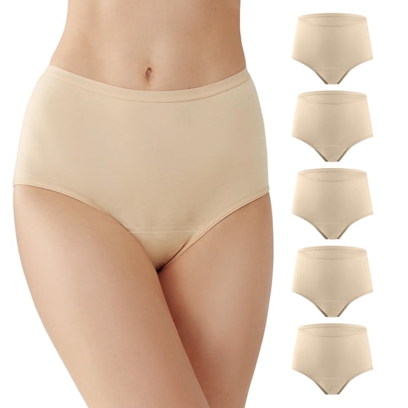 Ropa interior para incontinencia con battewa, lavable, cintura alta, algodón