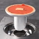 thumbnail image 4 of Drenaje De Piso Drenaje de piso magnético Filtro de inodoro antiolor para baño/cocina (naranja), 4 of 6