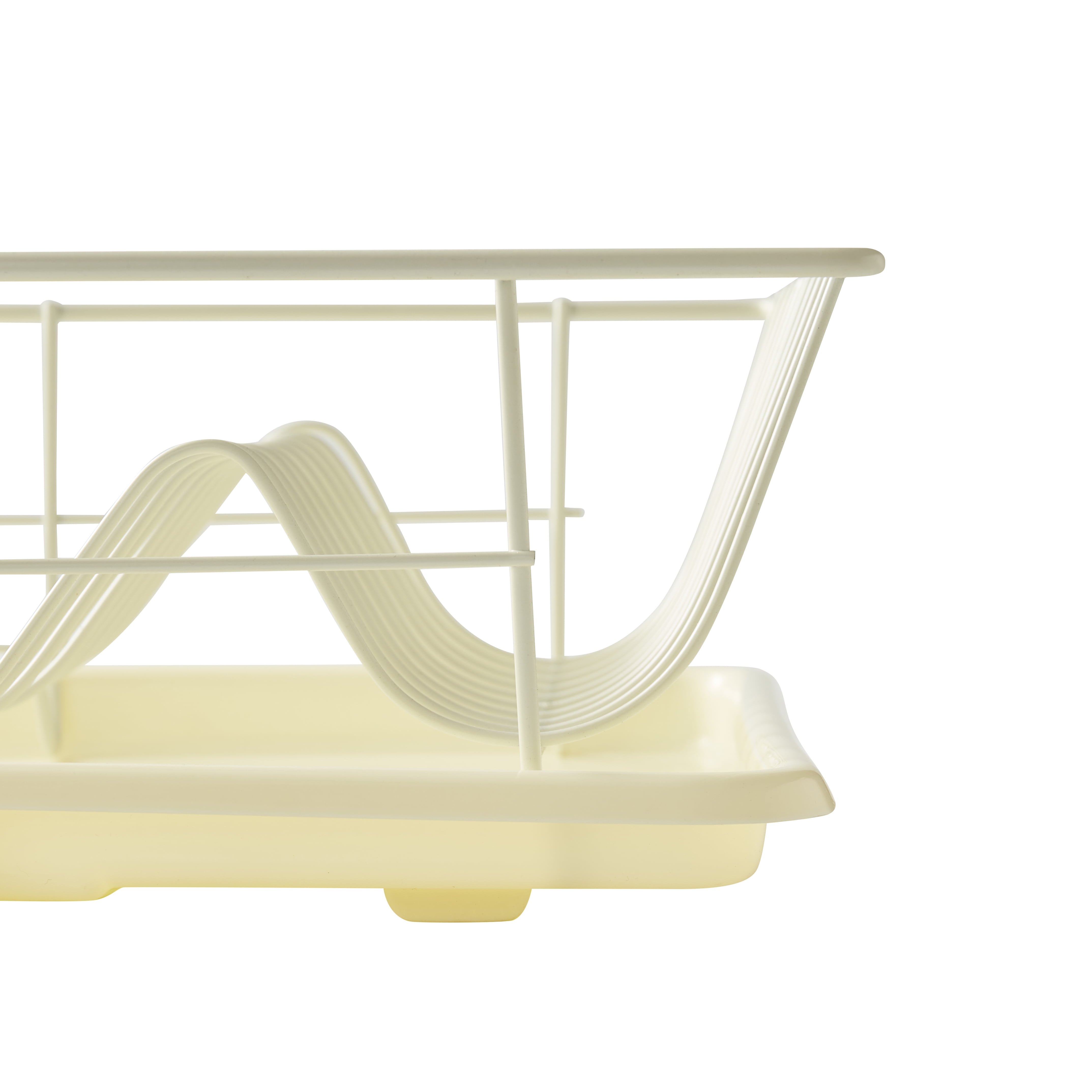 Sweet Home Collection  3-Piece Kitchen Sink Dish Drainer Set Yellow