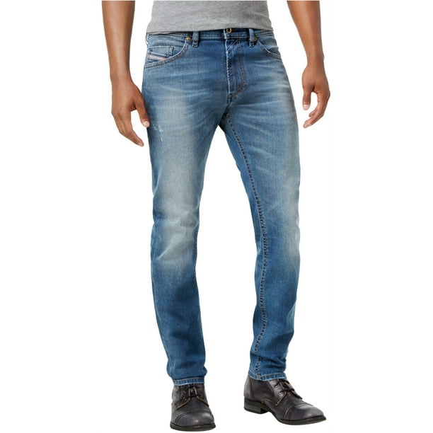 Diesel Hombre Thommer Slim Fit Jeans Azul 34W x 32L Diesel Ajustado Walmart en linea