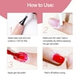 thumbnail image 5 of Aliver Nail Art Latex Tape Peel Off Liquid, Anti-overflow Peel Off Polish Glue, Finger Skin Protected, Spill-proof Glue for Nail 15ml, 5 of 10