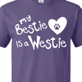 thumbnail image 4 of Inktastic Bestie Westie T-Shirt, 4 of 5