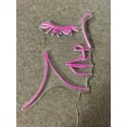 thumbnail image 4 of Woman Face Line Neon Sign, Abstract Art Decor Long-lasting, 4 of 4