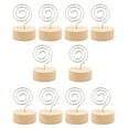 thumbnail image 4 of CNKOO Lot de 10 Support de Numéro de Table Clips de Mariage Support de Photo 5.5x3.9x3.9cm comme Décrit, 4 of 6