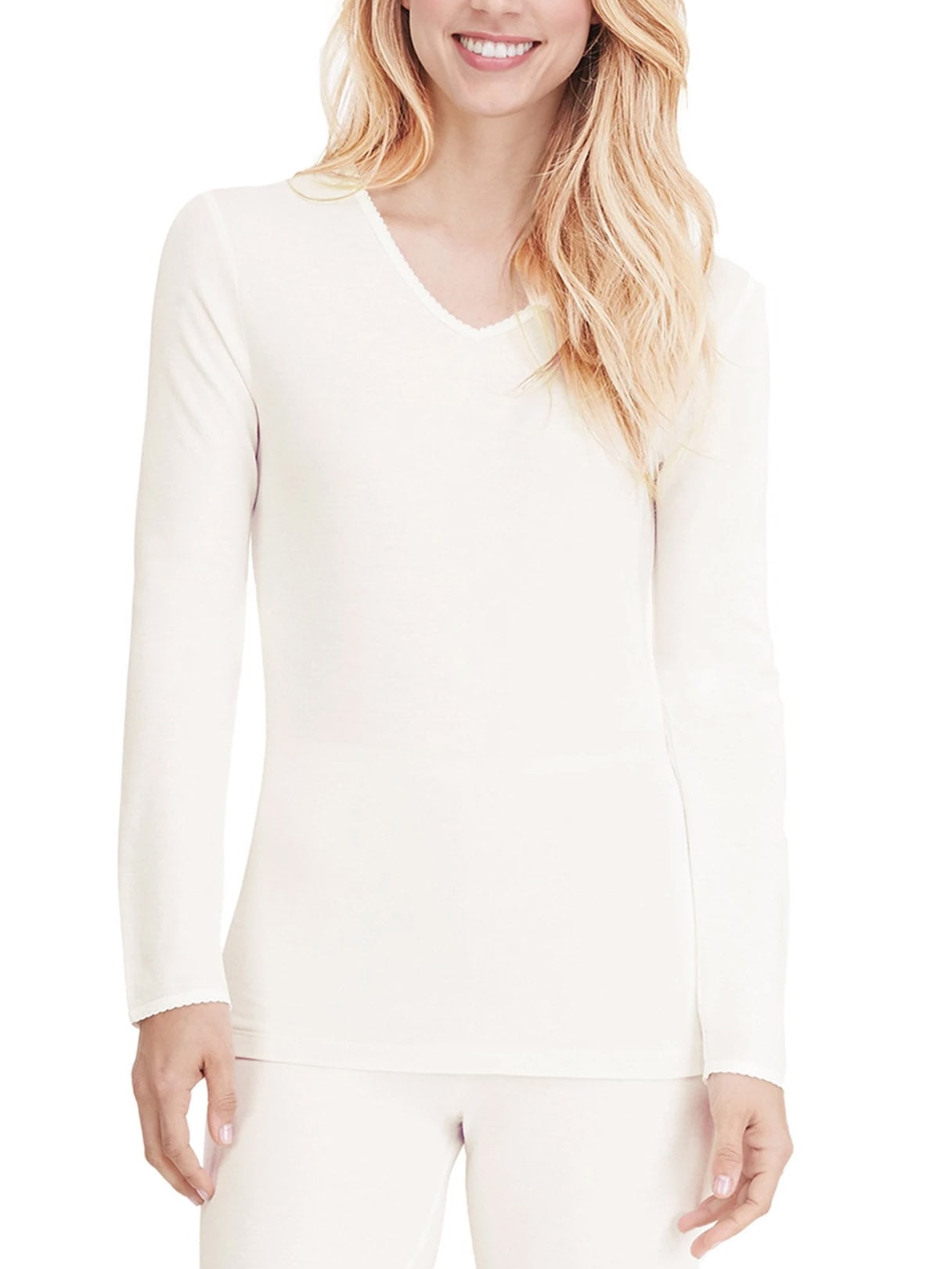 Cuddl Duds Women's Softwear Lace Edge 