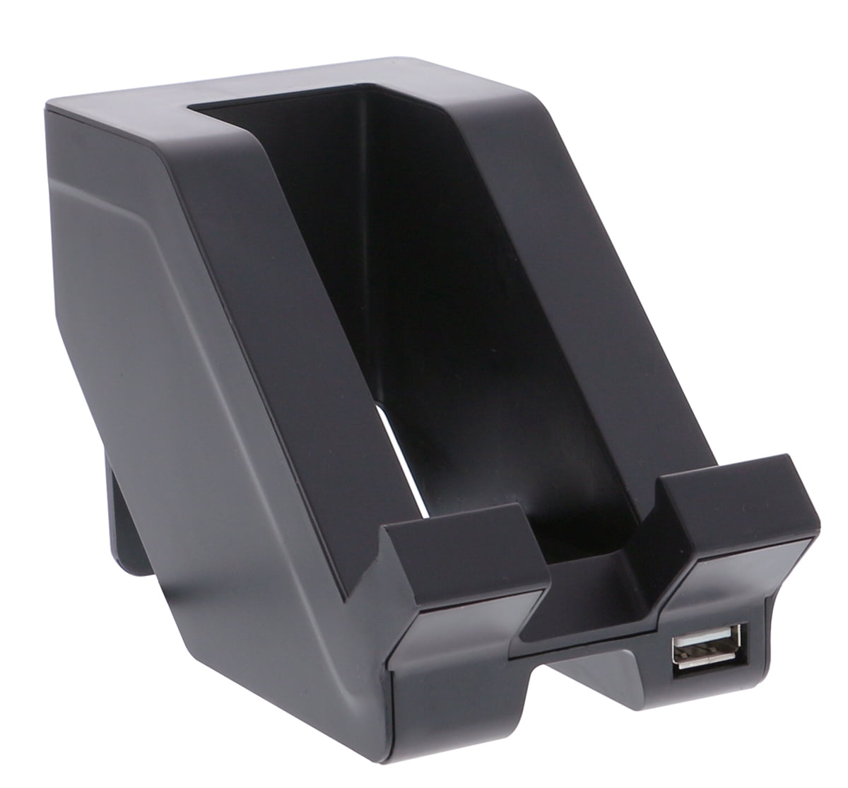 Bostitch Konnect™ USB Charging Phone Stand, Vertical or Horizontal Docking, Black (KT-PHONE-BLK)