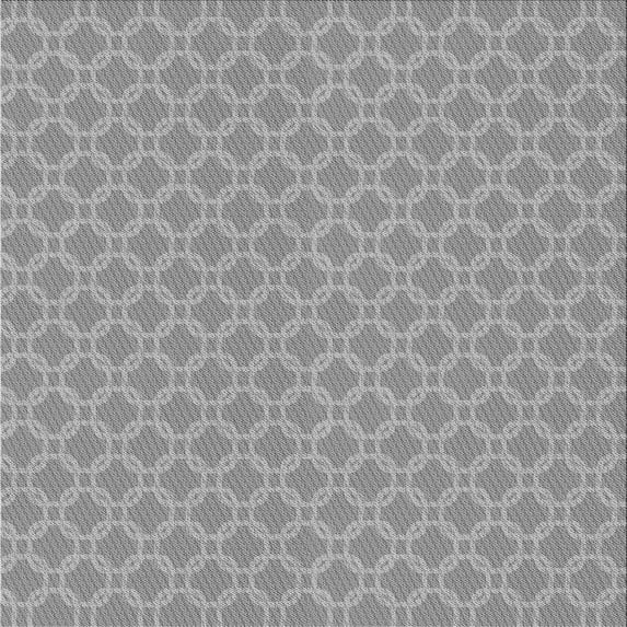 Ahgly Company Machine Washable Indoor Square Transitional Gray Cloud Gray Area Rugs, 4' Square