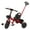 Red, variant on Kids Tricycle 2 in 1 Stroll Trike with Adjustable Push Handle Kids Trike Balance Bike Kids' Tricycles Push Bike for 4 Years Old