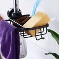 thumbnail image 1 of Grifo Clip Rack Escurridor de jabón desmontable Accesorios de baño de cocina ajustables, 1 of 5