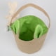 thumbnail image 3 of Bolsas De Conejito De Pascua Cesta de conejito de Pascua, tela de yute, bolsas de Pascua para niños, cubeta de huevos (verde) Likrtyny Libre de BPA, 3 of 8