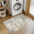thumbnail image 4 of BERTHMEER 3'x5' Abstract Area Rugs for Living Room Entryway Office Washable Rugs, Non-slip, Beige Gray, 4 of 5