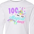 thumbnail image 4 of Inktastic 100 Magical Days with Unicorn Long Sleeve Youth T-Shirt, 4 of 5