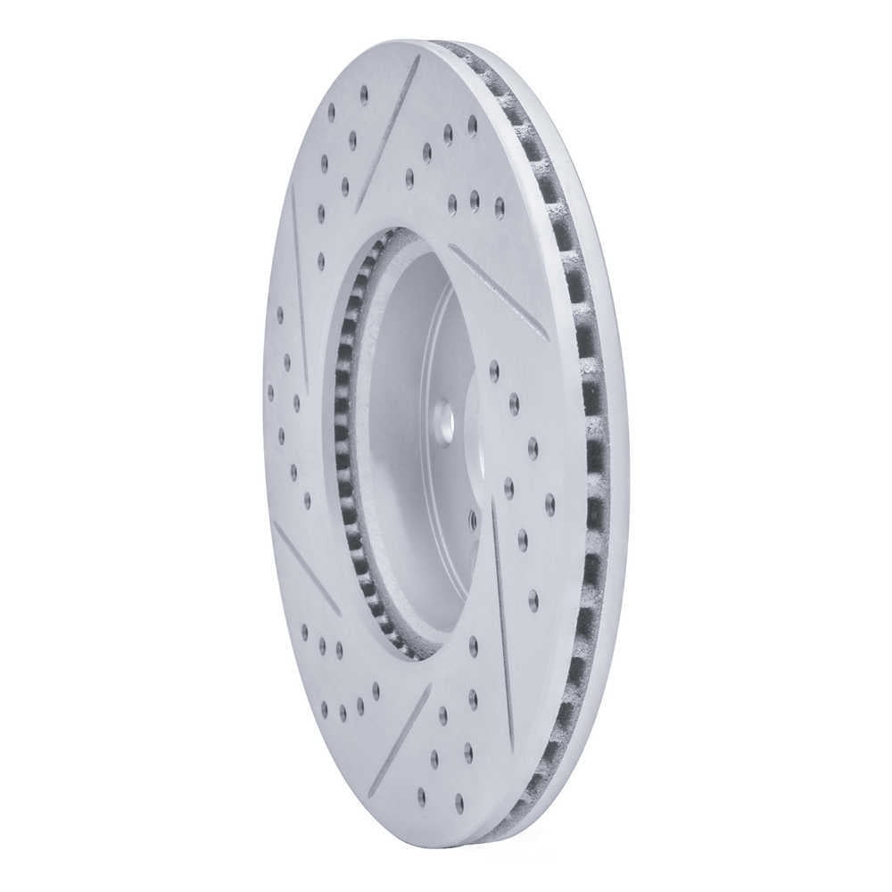 Dynamic Friction Company 830-76081R DFC Geoperformance Rotor - Drilled and Slotted
