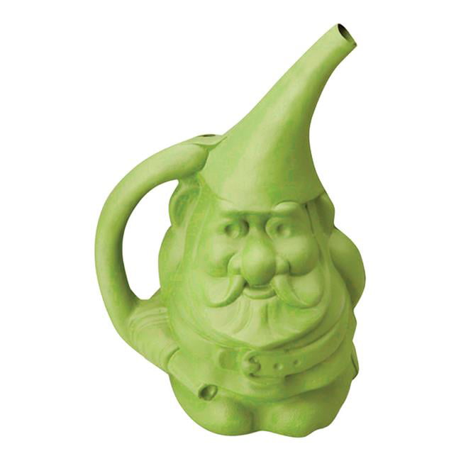 1.5 gal Resin Gnute Gnome Watering Can, Green