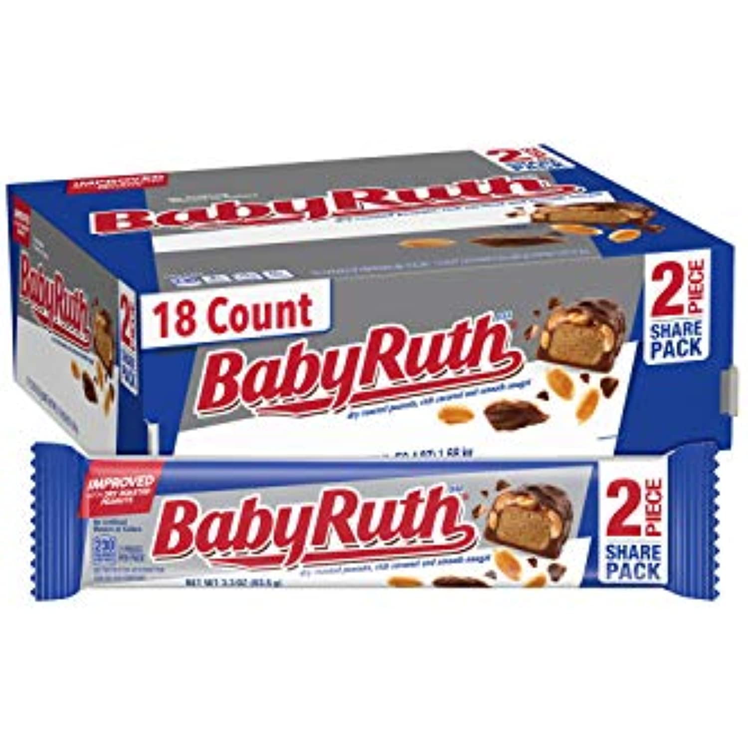 Baby Ruth Milk Chocolate Candy Bars, Paquete Chile Ubuy