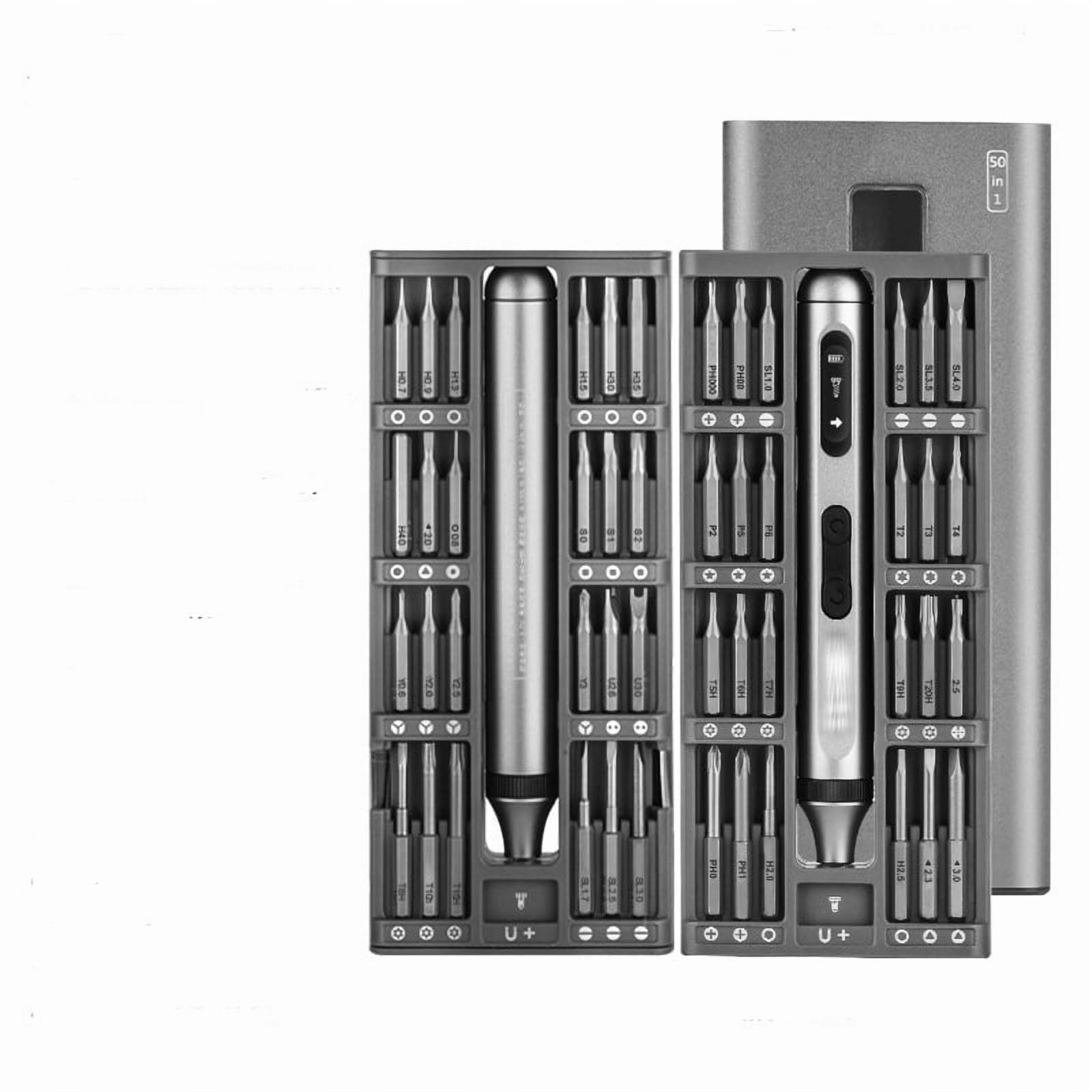 50 in 1 Silent Rechargeable High Torque Multi-function Precision Electric Screwdriver Set