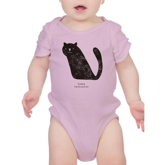 Happy Halloween Spookitty Bodysuit Infant -Image by Shutterstock,  18 Months