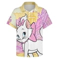 thumbnail image 3 of The Aristocats Mens Hawaiian Shirt Loose Fit Shirts - Short Sleeve And Button Down Hawaiian Shirt for Men with Pocket, 3 of 7