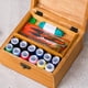 thumbnail image 5 of Ounissouiy Home Travel Caja de almacenamiento de costura de portátil con accesorios Kit de suministros Caja de trabajo para reparar Tela de costura y artesanía, 5 of 6