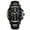 829 Bk Bk l, variant on POEDAGAR Men Watch Fashion Chronograph Slim Stainless Steel Mesh Quartz Men's Wristwatch Waterproof Luminous Date Sport Watch