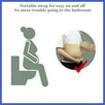 thumbnail image 5 of Vocoste Pregnancy Belly Band Shoulder Strap Belly Support Brace Pregnancy Support Belt for Abdomen 1 Set Flesh Color XX-Large, 5 of 7