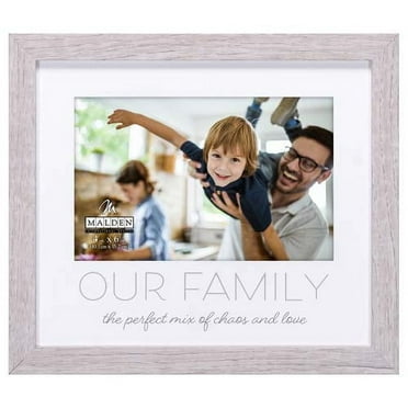 Malden 4x6 Our Family Frame